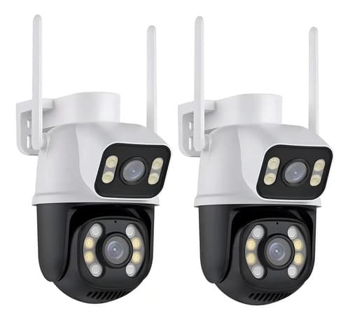 Kit 2 Câmera WiFi A28 Icsee 3MP