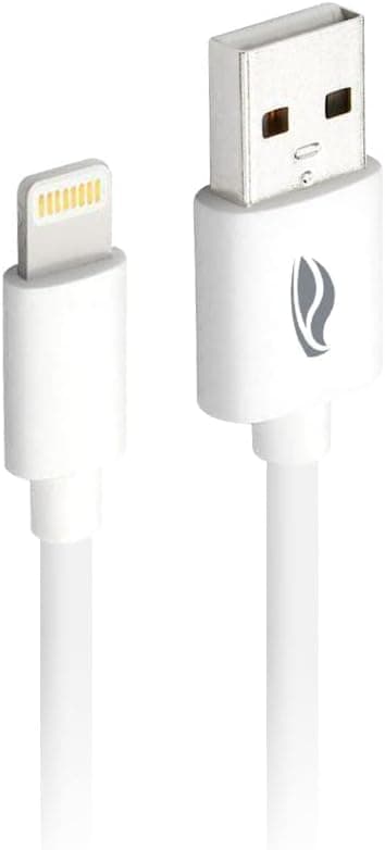 C3Tech Cabo USB para Smartphone CB-L20WH Branco, 2 metros, suporte a carregamento e transferência de dados