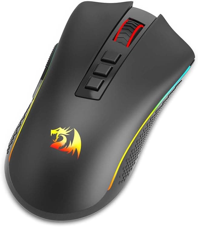 MOUSE GAMER REDRAGON COBRA PRO SEM FIO PRETO