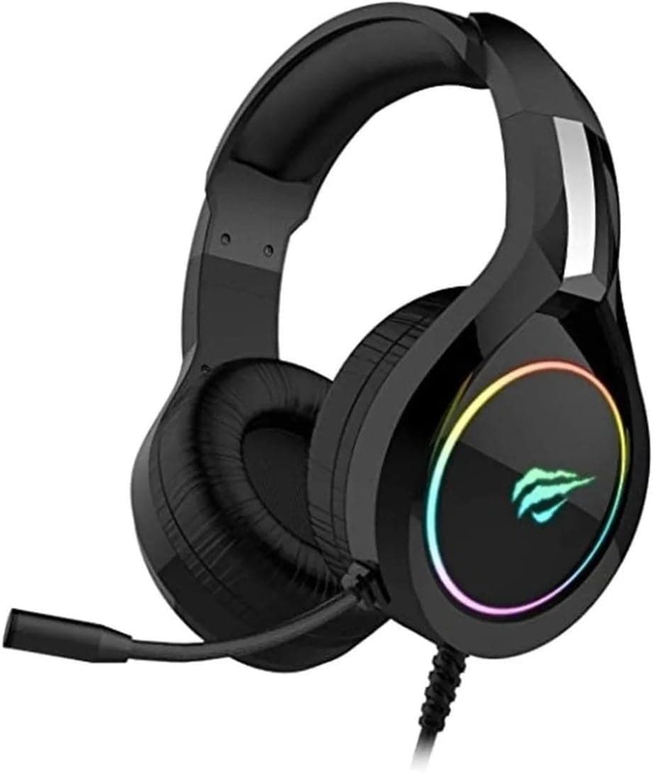 Havit Headphone Fone de Ouvido H2232d, Gamer, Iluminação RGB, com Microfone