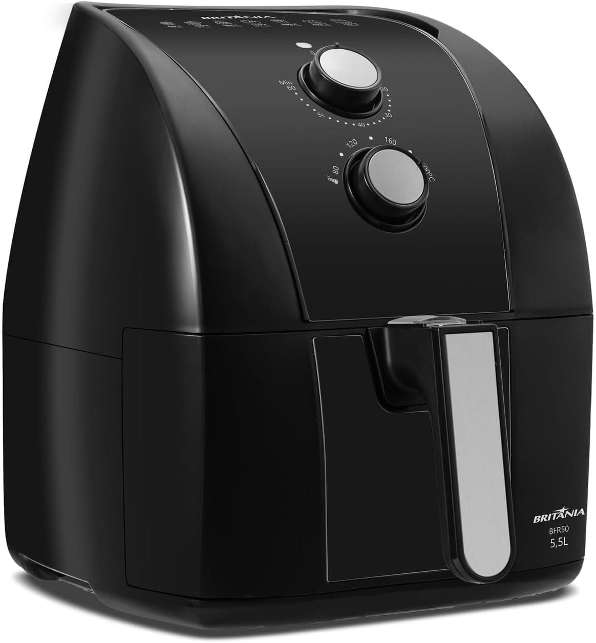 Fritadeira Air Fryer Britânia 5,5L 1500W 127V