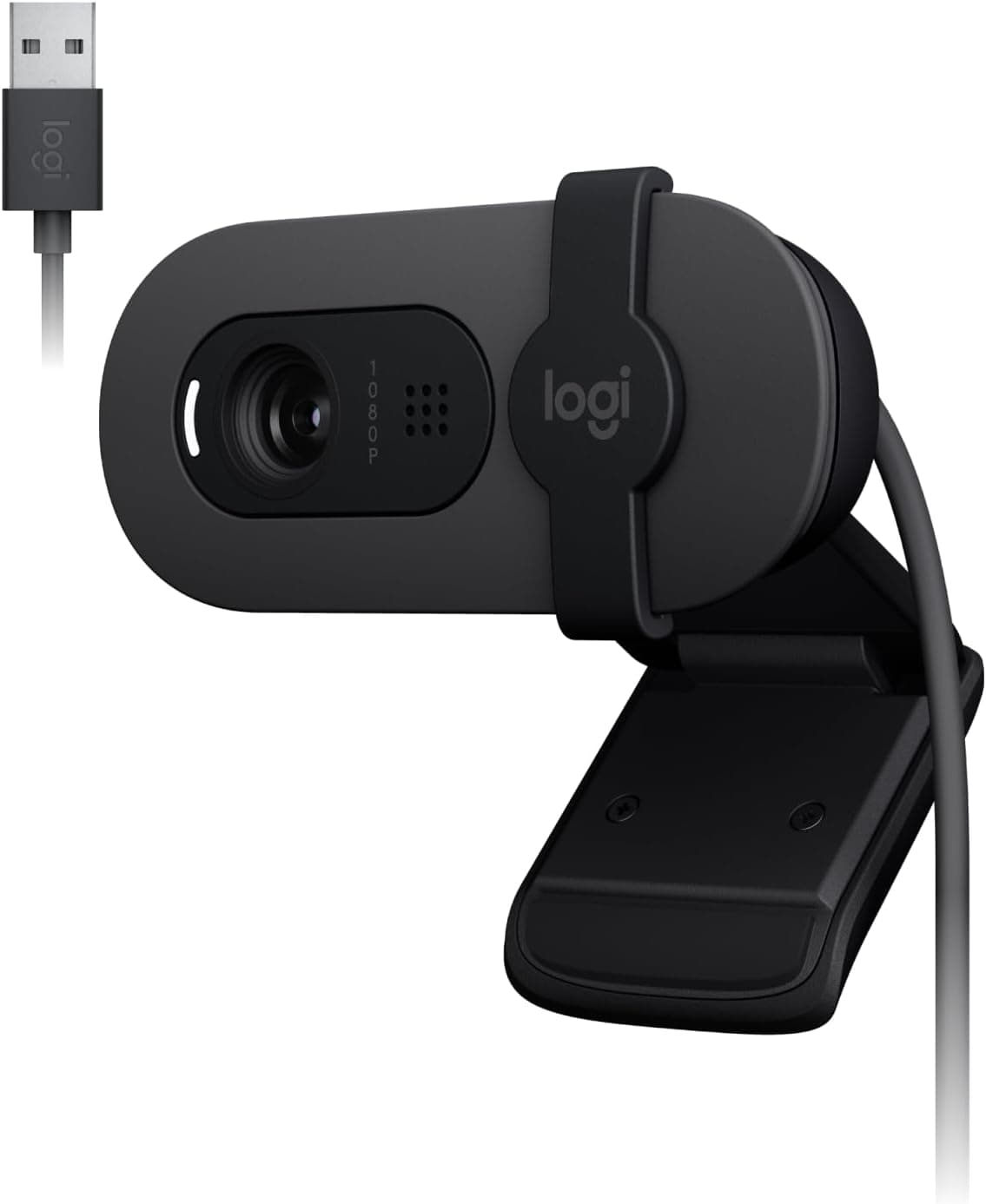 Webcam Logitech Brio 100 Grafite