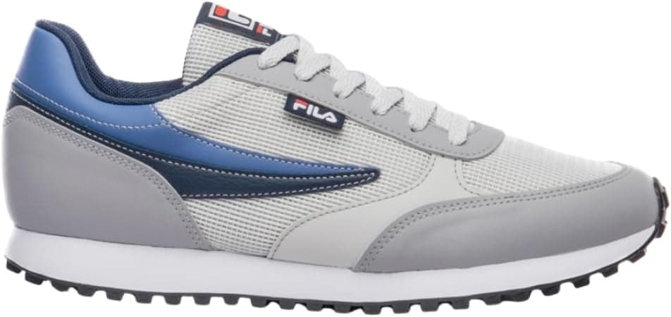 Tênis FILA Renno Classic Masculino Cinza Gelo/Cinza/Marinho 42