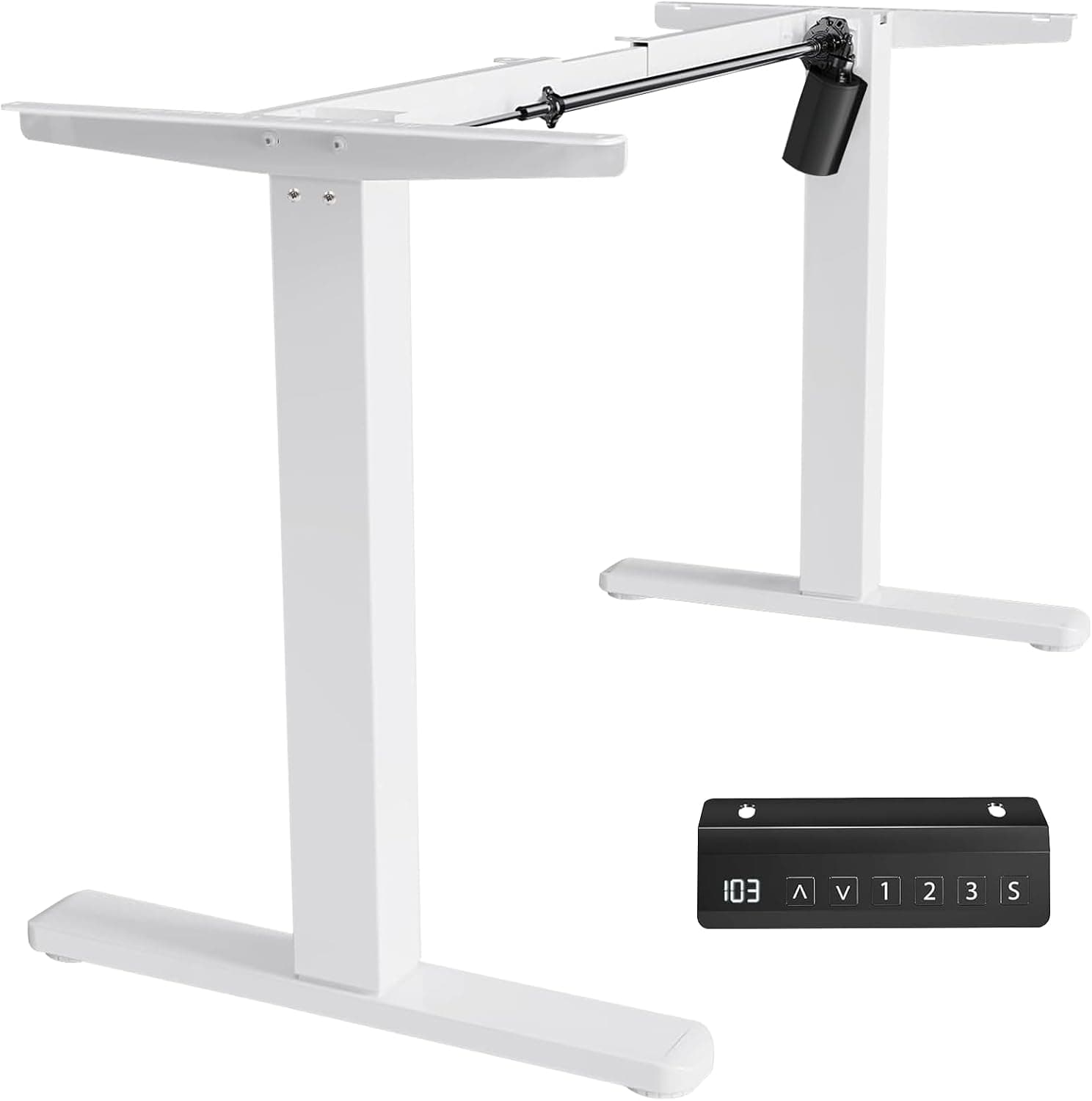 Estrutura de Mesa Elétrica Ajustável Vie idéale CVIDNSJZ (Branco)