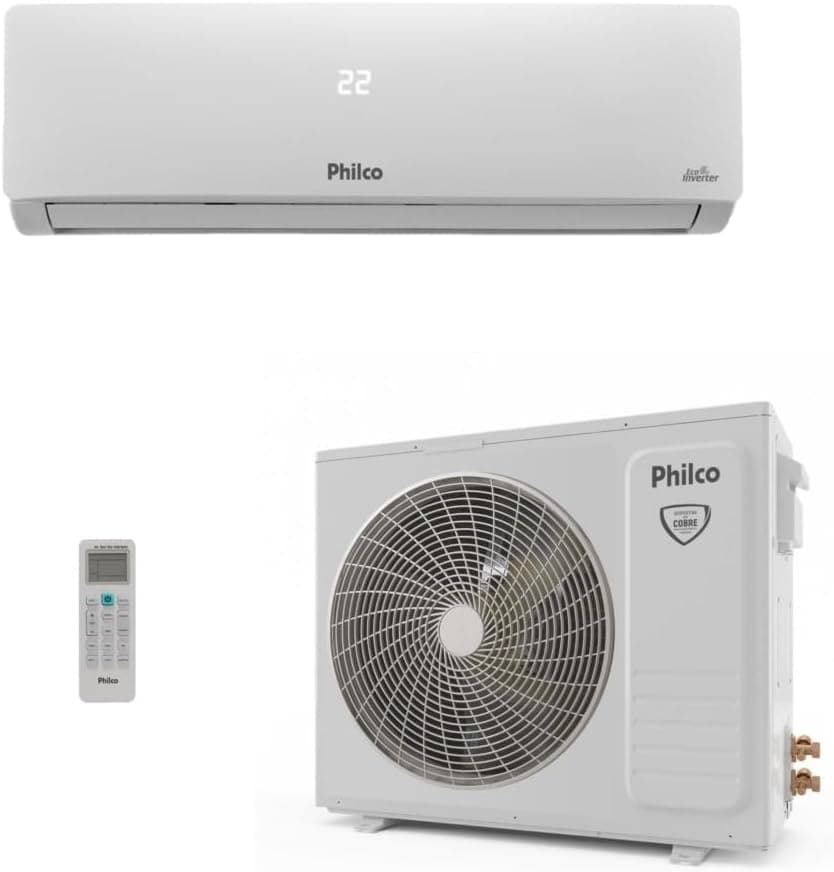 Ar-Condicionado Split HW Inverter Philco PAC18FB 18.000 BTUs R-32 Só Frio 220V