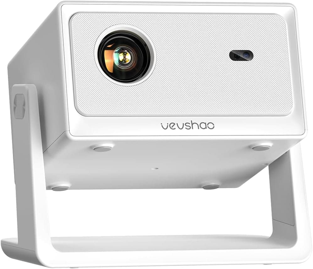VEVSHAO A16 Projetor Portátil Android Smart,4K 1080p Full HD Mini 380 ANSI Auto