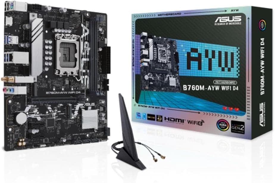 Placa Mãe ASUS B760M-AYW 4 WiFi