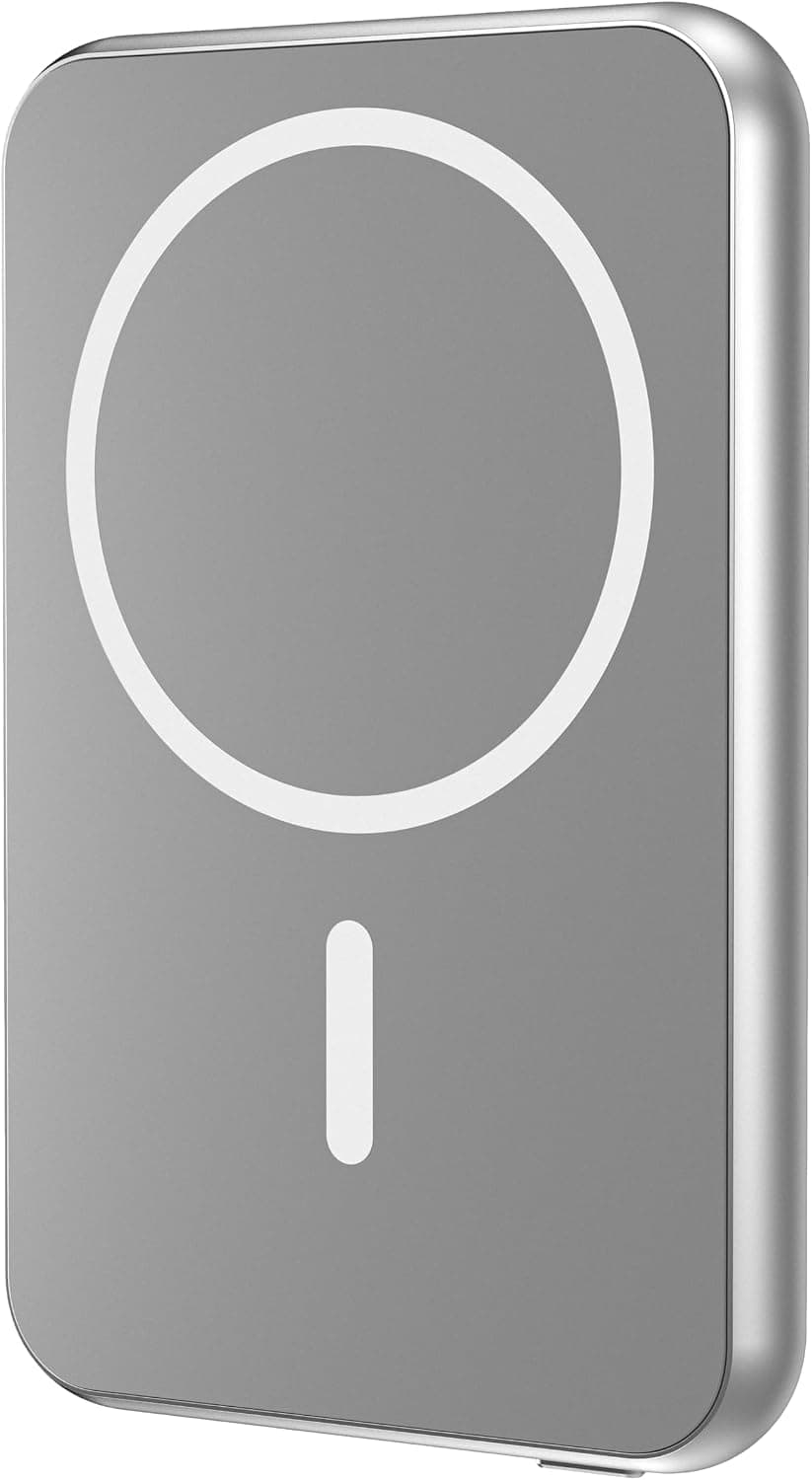 Geonav Power Bank, Carregador Portátil Universal por Indução 5.000mAh, Ultraslim