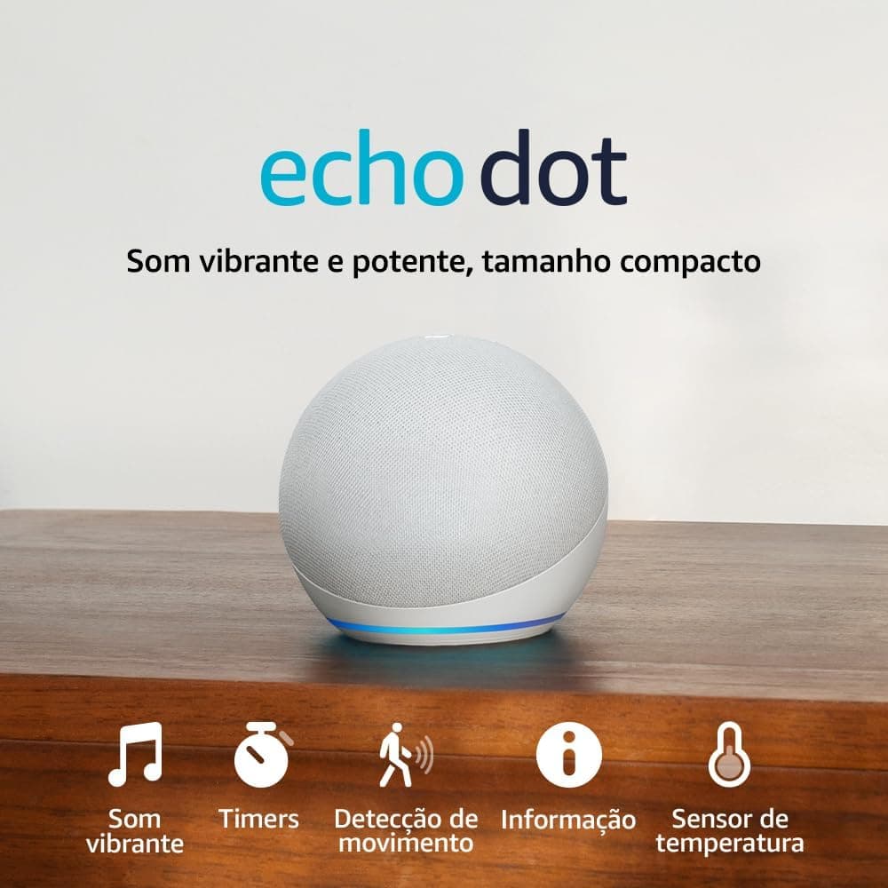 Caixa de Som Amazon Echo Dot 5ª geração