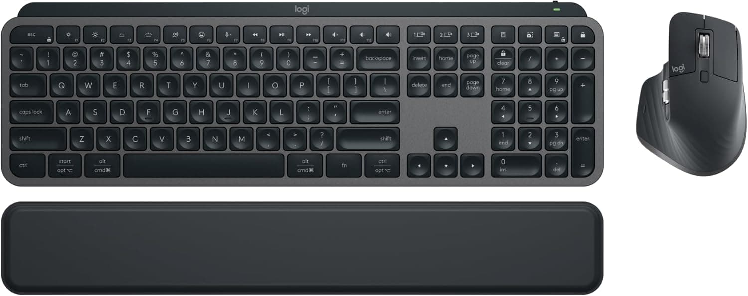 Combo Logitech MX Keys S + MX Master 3S Grafite US