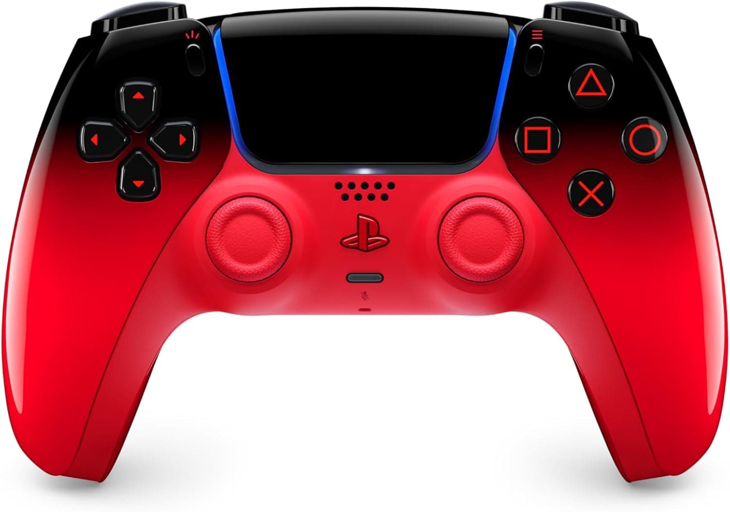 Controle Sony DualSense Hyperpop Techno Red e Remix Green