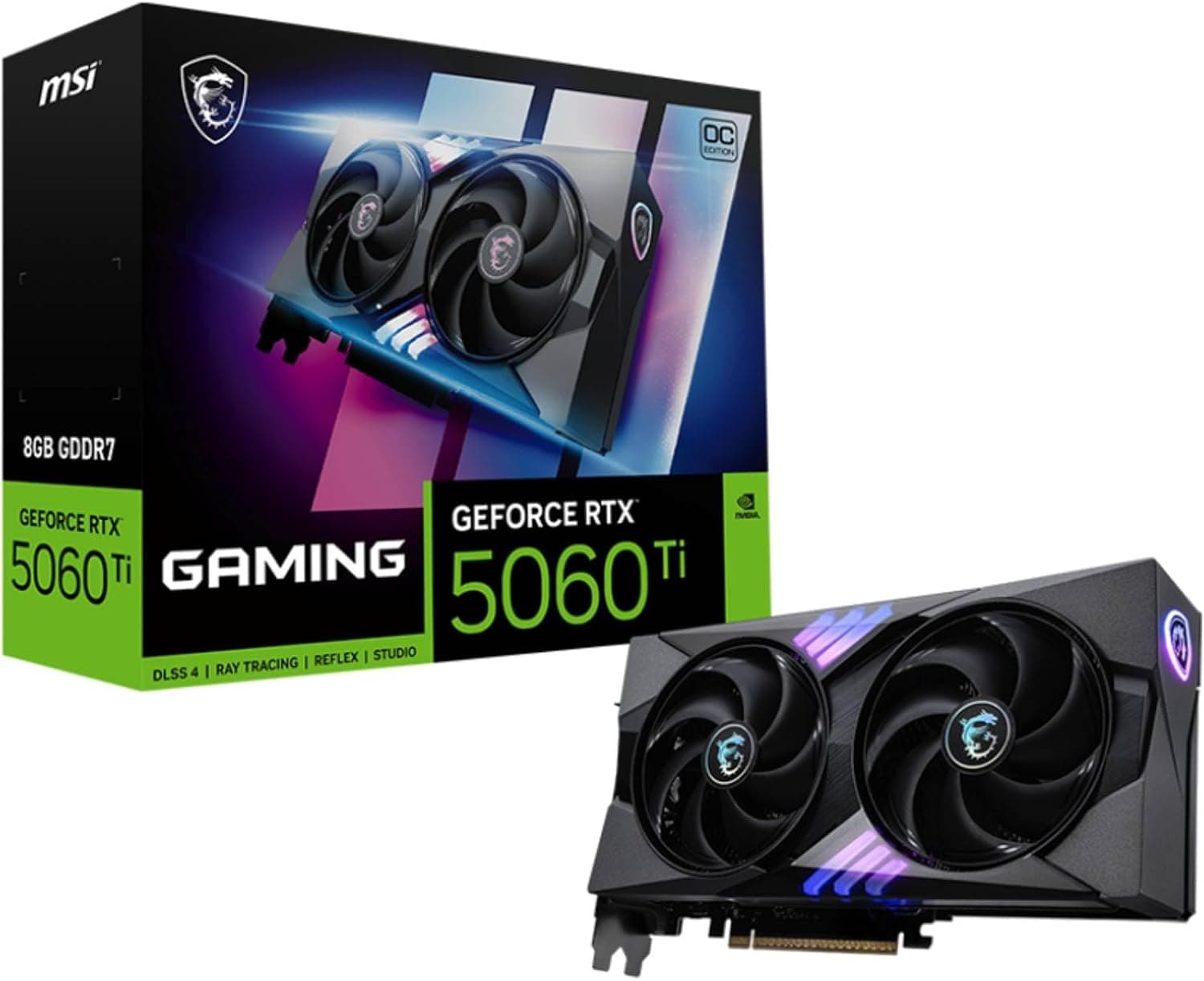 MSI GeForce RTX 5060 Ti 8G GAMING OC