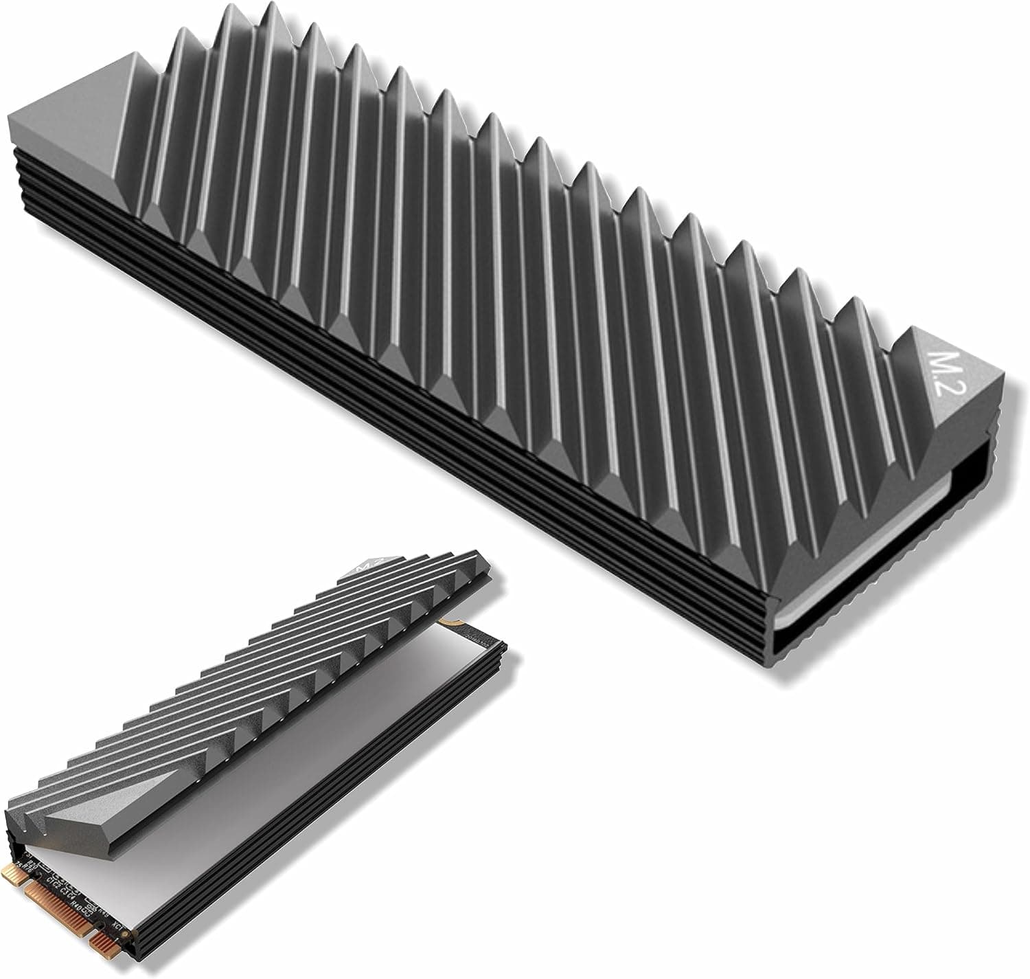 Dissipador Easy Idea Network para SSD M.2 2280 em Aluminio