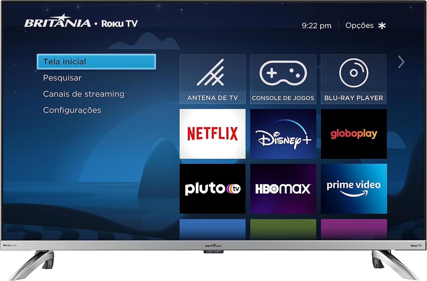 Smart TV Britânia BTV32G7PR2CSBLH