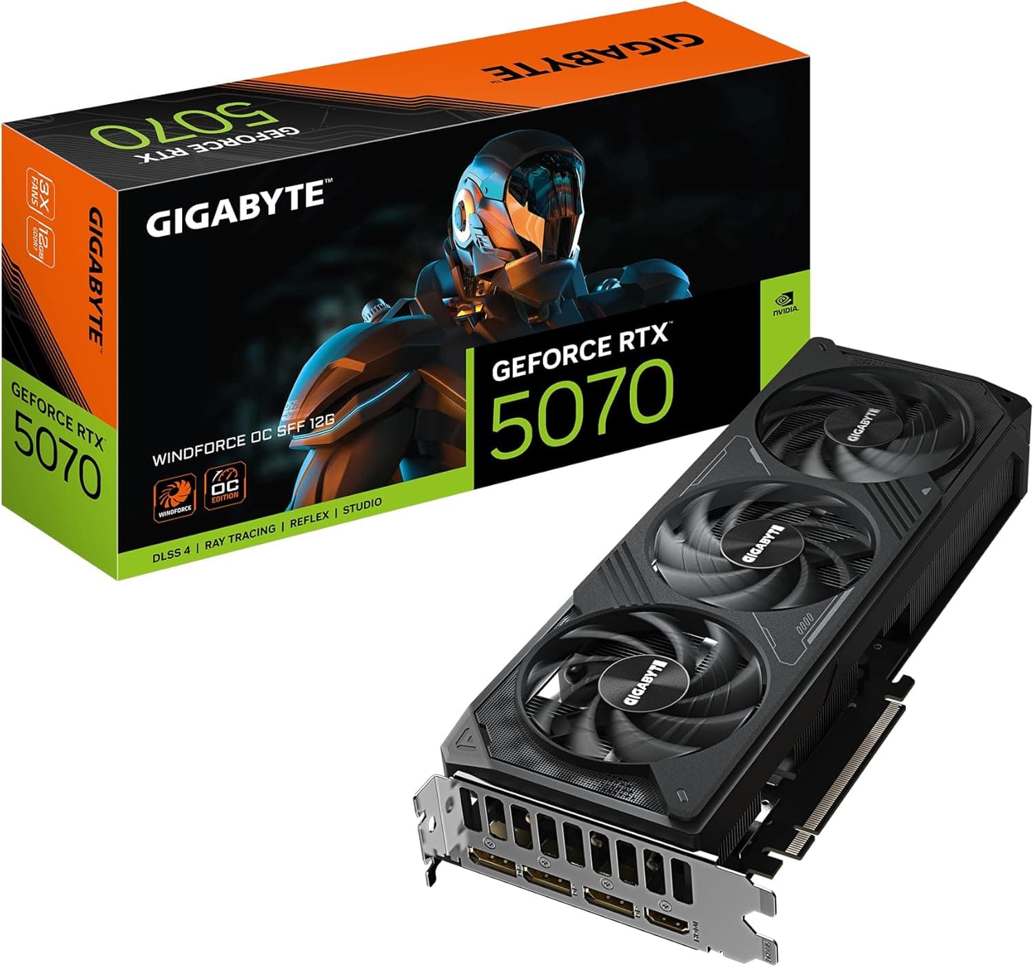 Gigabyte GeForce RTX 5070 WINDFORCE OC SFF 12G