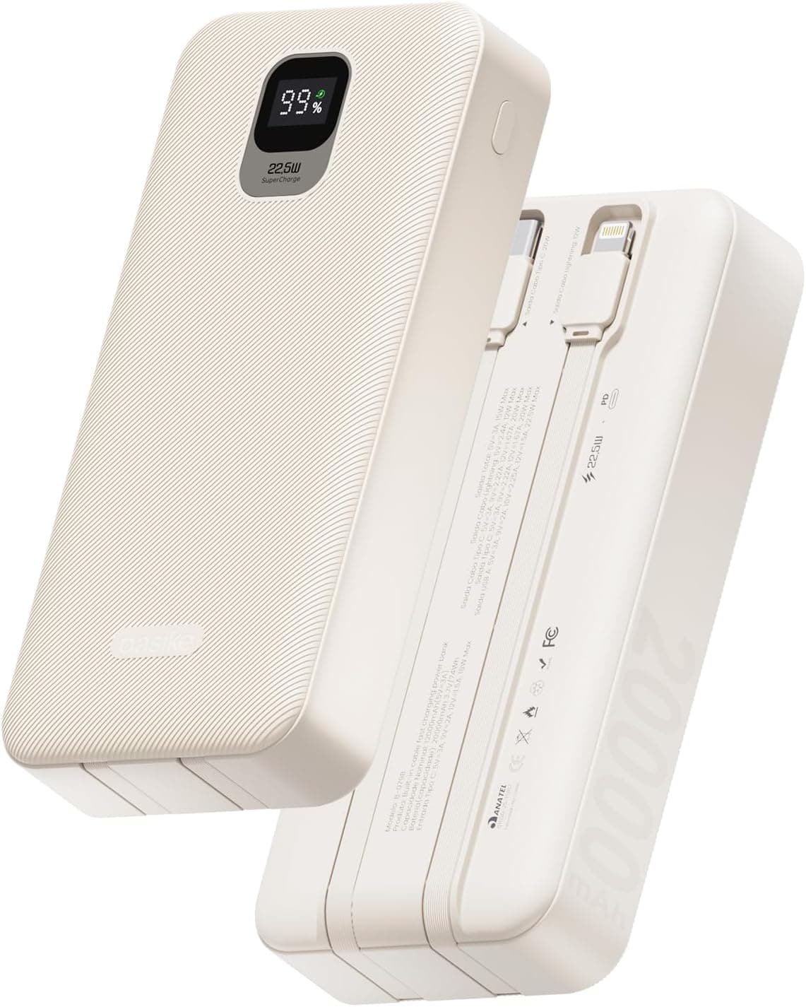 Power Bank Basike B-079B Cáqui