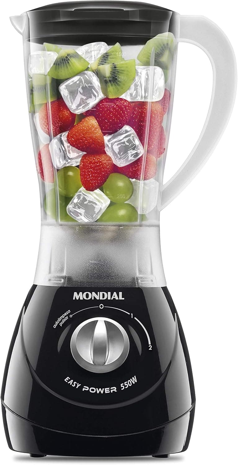 Liquidificador MONDIAL Easy Power, 550W, 110V
