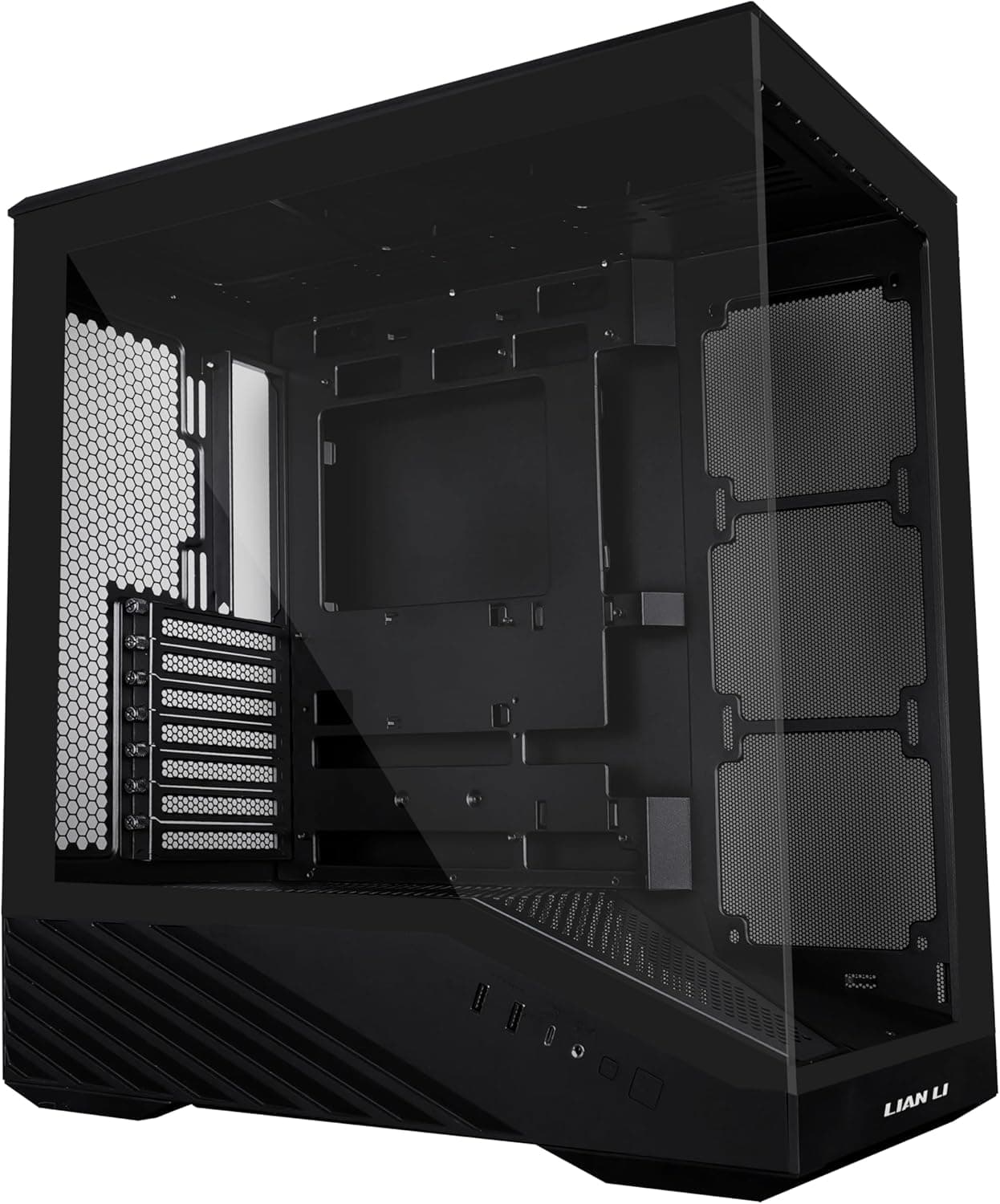 Gabinete Gamer Lian Li Vector V100 Preto Sem Fans