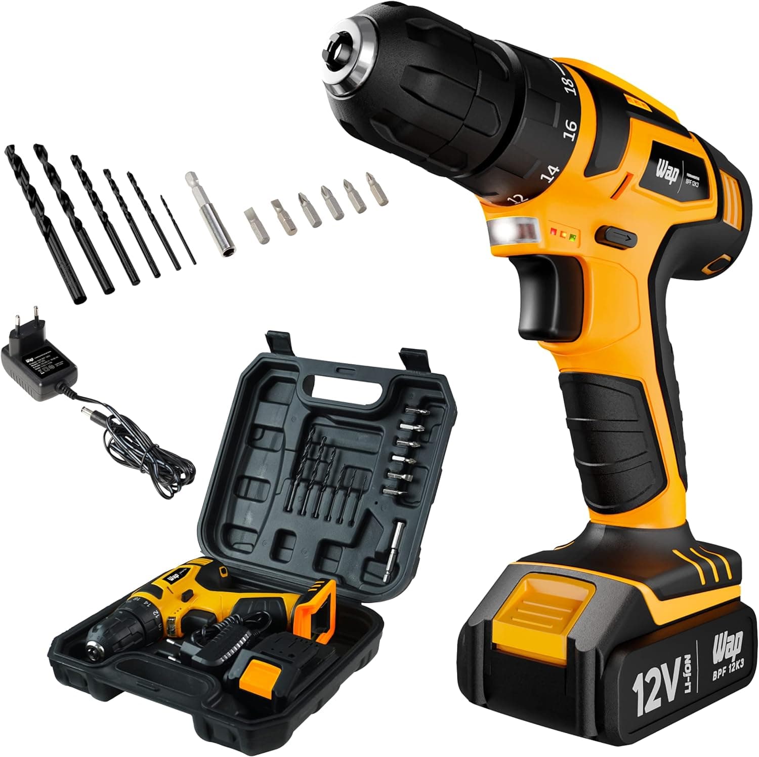 Parafusadeira e Furadeira WAP BPF 12K3