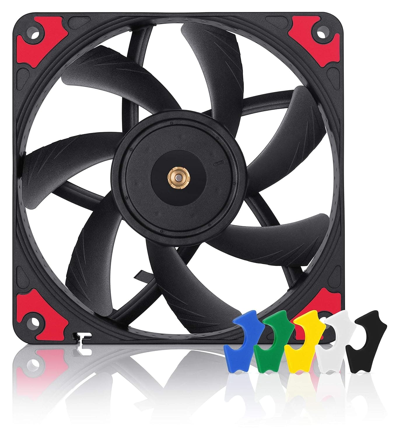 Ventoinha Noctua NF-A12x15 PWM chromax.black.swap 120mm