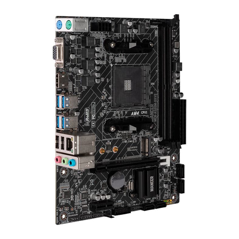 Kit Upgrade Gamer AMD Ryzen 5 5500 + Placa-Mãe A520M