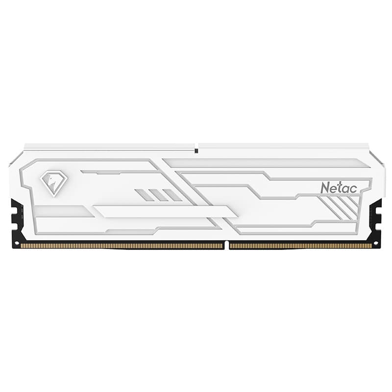Memória RAM Netac Shadow III 16 GB (1x16 GB) DDR4 3200 MHz CL16 Branca