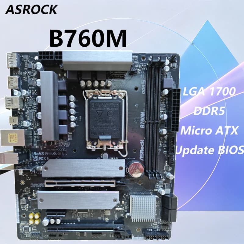 Placa Mãe ASRock B760M usada
