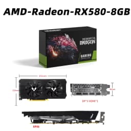 MOUGOL RX580 8GB 2048SP Black 8-pin