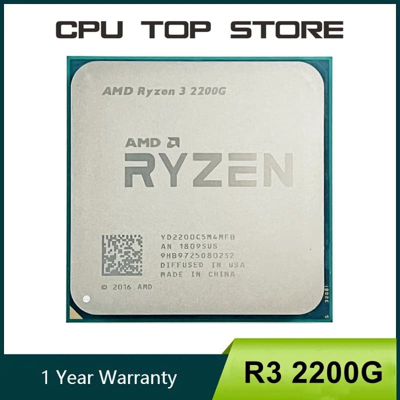 AMD Ryzen 3 2200G 4C/4T