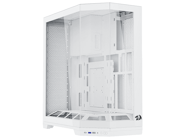 Gabinete Gamer Redragon Edge Branco Sem Fans CA-608W