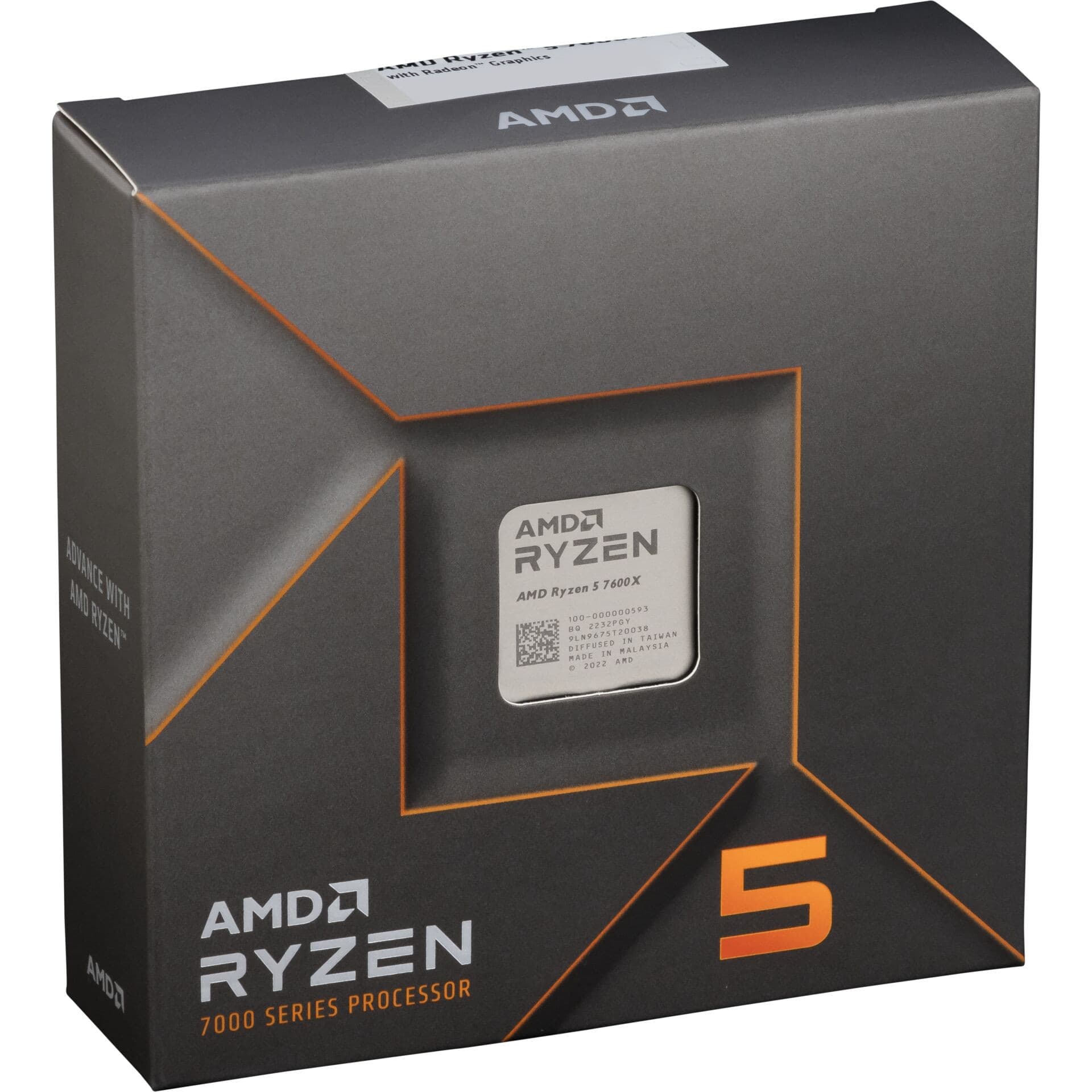AMD Ryzen 5 7600x 6C/12T