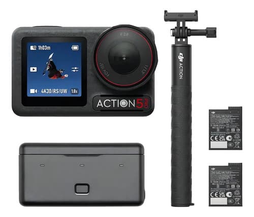 Câmera de Ação DJI Osmo Action 5 Pro Adventure Combo BR