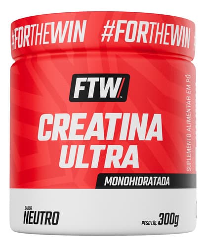 Creatina Ultra 300g Pote Sabor Neutro - FTW