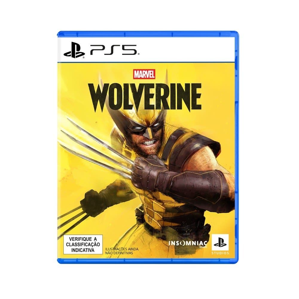 Jogo Sony Marvel's Wolverine Edição Padrão, PS5, Mídia Física