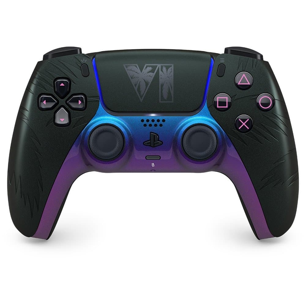 (Pré-Venda) Controle GTA 6 sem fio DualSense® preto – Edição limitada do Grand