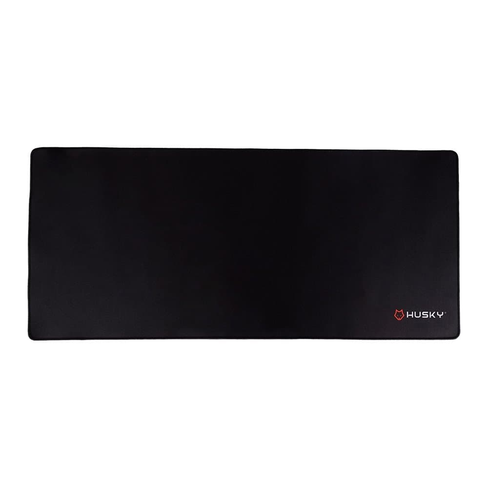 Mousepad Gamer Husky Gaming Black Frost, Control, Extra Grande, (900x400mm)
