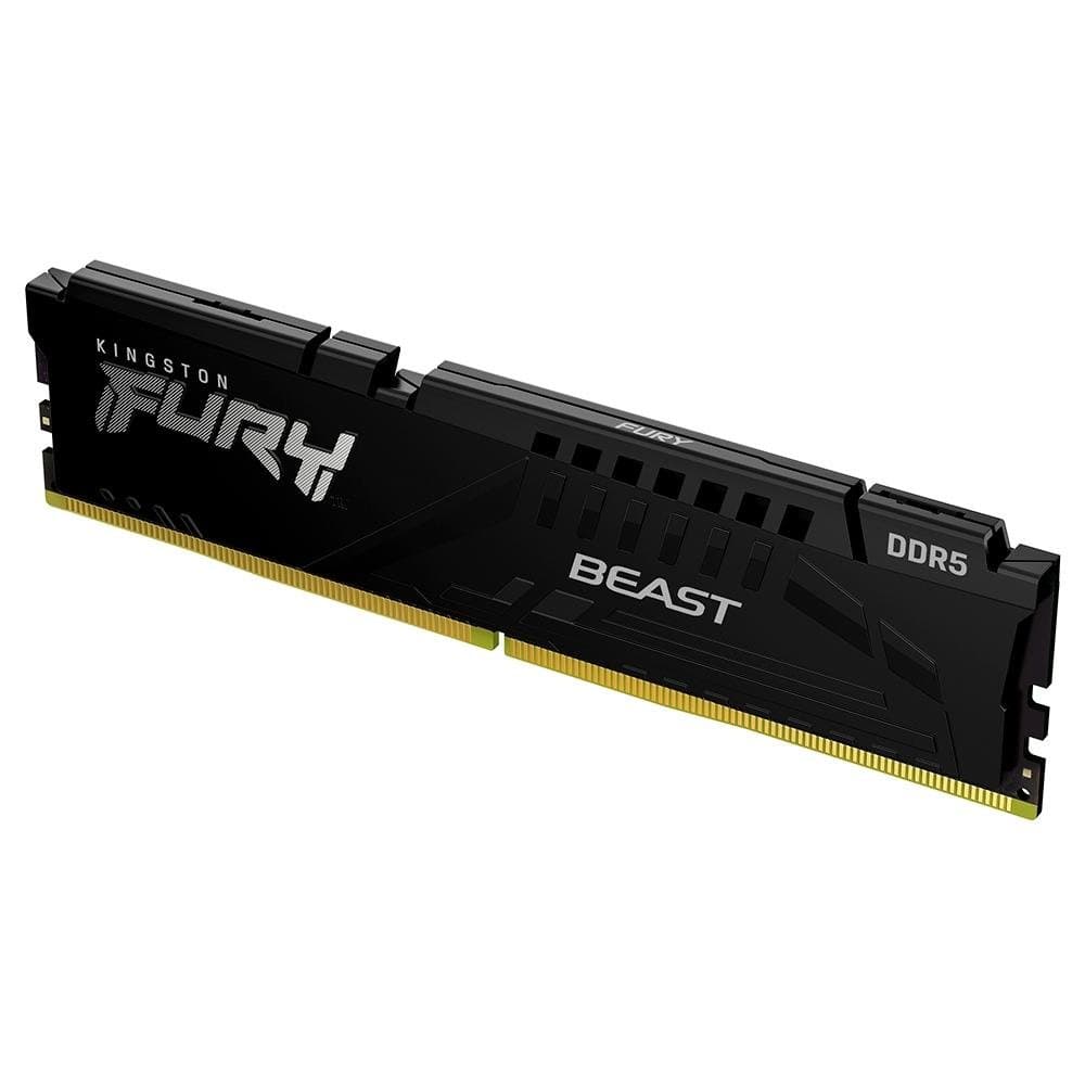 Memória RAM Kingston Fury Beast, 16GB, 5200MHz, DDR5, CL40, para Intel XMP