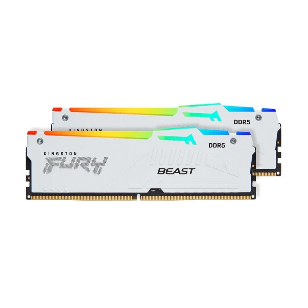 Memória RAM Kingston Fury Beast RGB 32 GB (2x16 GB) DDR5 5600 MHz CL36