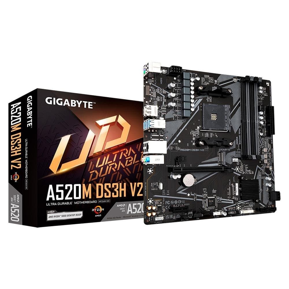 Placa-Mãe Gigabyte A520M DS3H V2