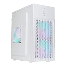 Gabinete Office Rise Mode X1 White, Mini Tower, M-ATX, Sem FANs, Branco