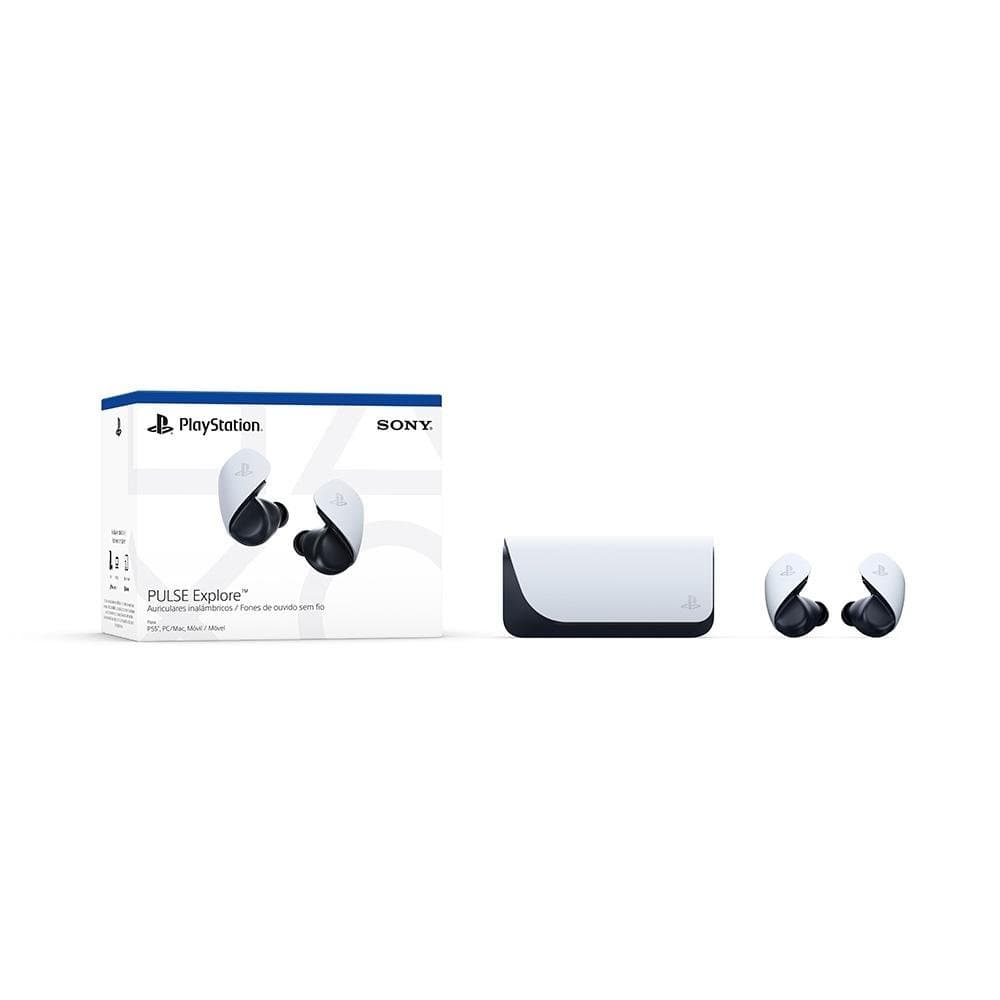 Fone de Ouvido Sem Fio Gamer Sony Pulse Explore, Bluetooth