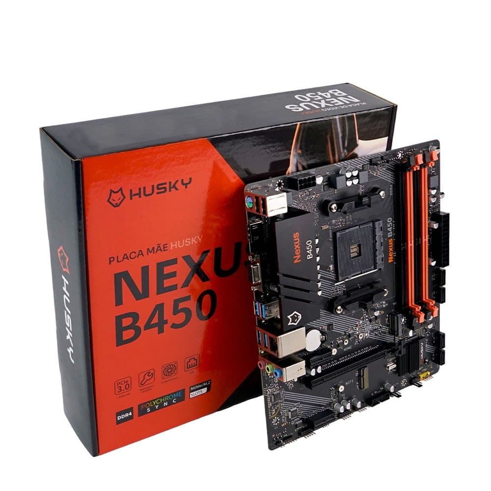 Placa-Mãe Husky Nexus B450