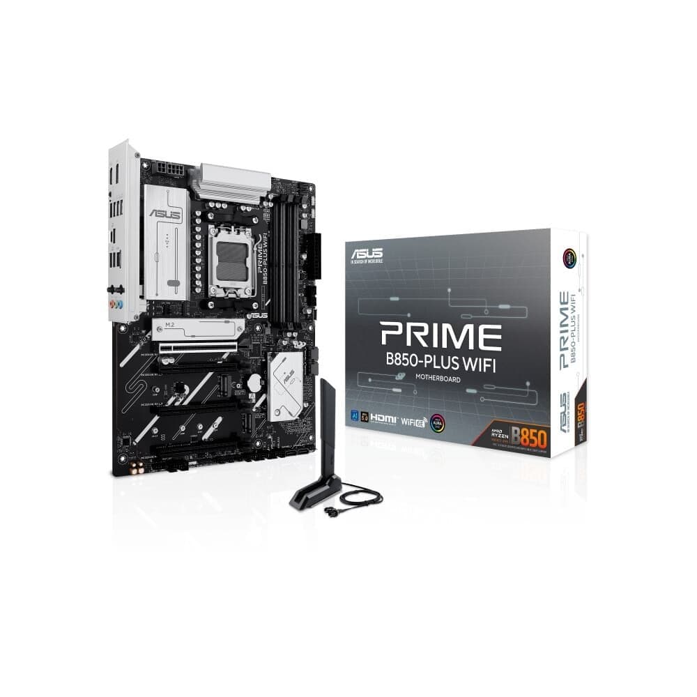 Placa Mãe ASUS PRIME B850-PLUS WIFI, AMD AM5 , ATX, DDR5, Preto