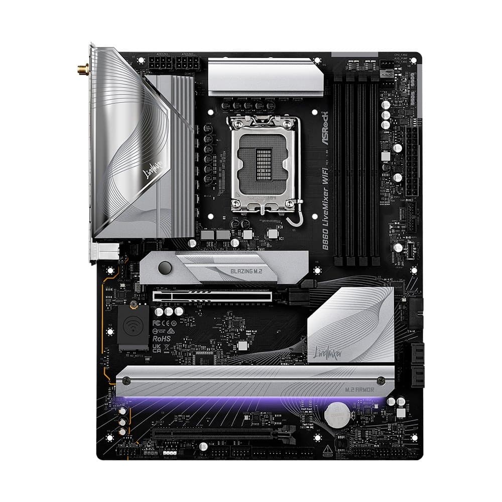 Placa Mãe ASRock B860 LiveMixer WiFi