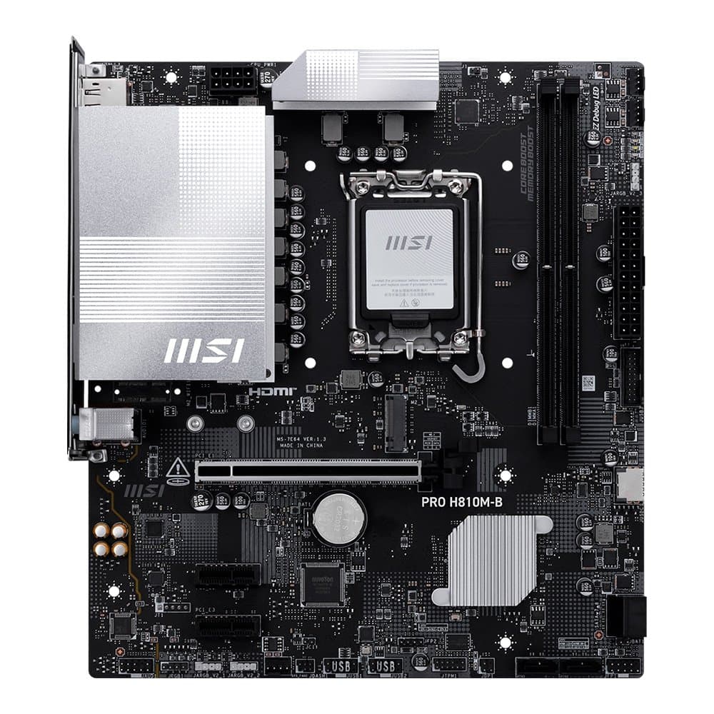 Placa-mãe MSI PRO H810M-B