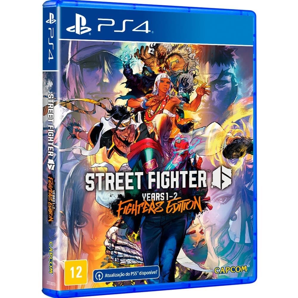 Jogo Street Fighter 6 Years 1–2 Fighters Edition para PS4