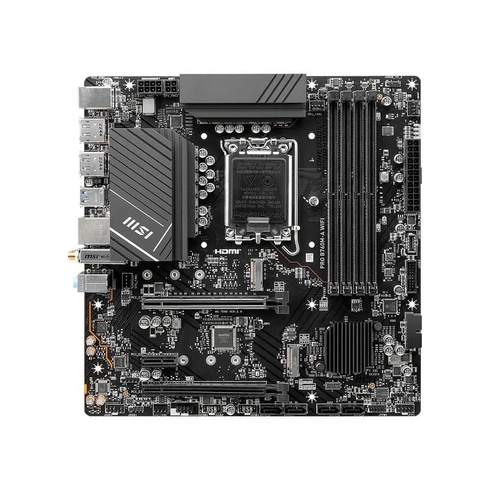 Placa Mãe MSI PRO B760M-A WiFi DDR5