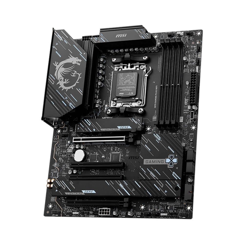 Placa-Mãe MSI X870 GAMING PLUS WIFI, AMD, AM5, ATX, DDR5, Wi-Fi