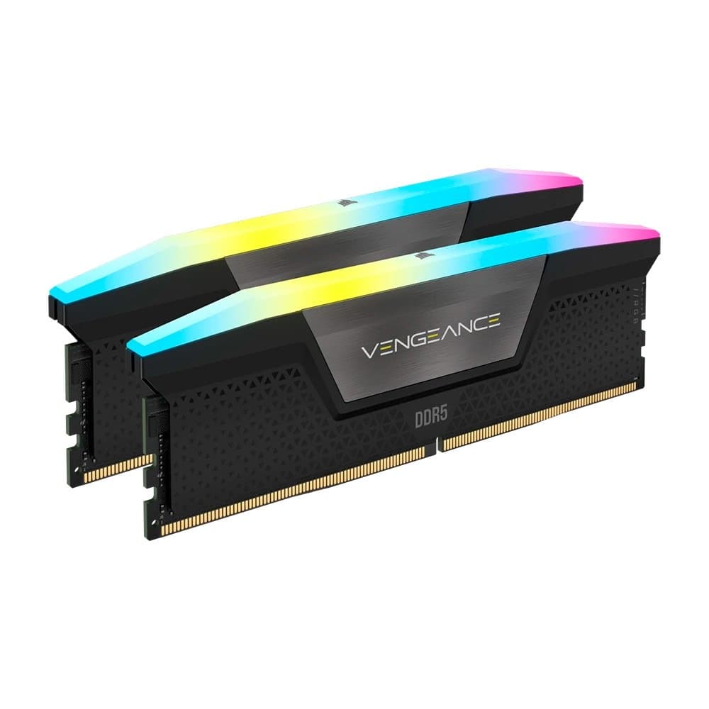 Memória RAM Corsair Vengeance RGB 32 GB (2x16 GB) DDR5 6000 MHz CL38
