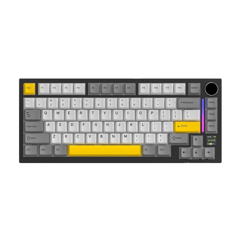 Teclado Mecânico Sem Fio Attack Shark X820 Ultra, RGB, Switch Shark, Star Black